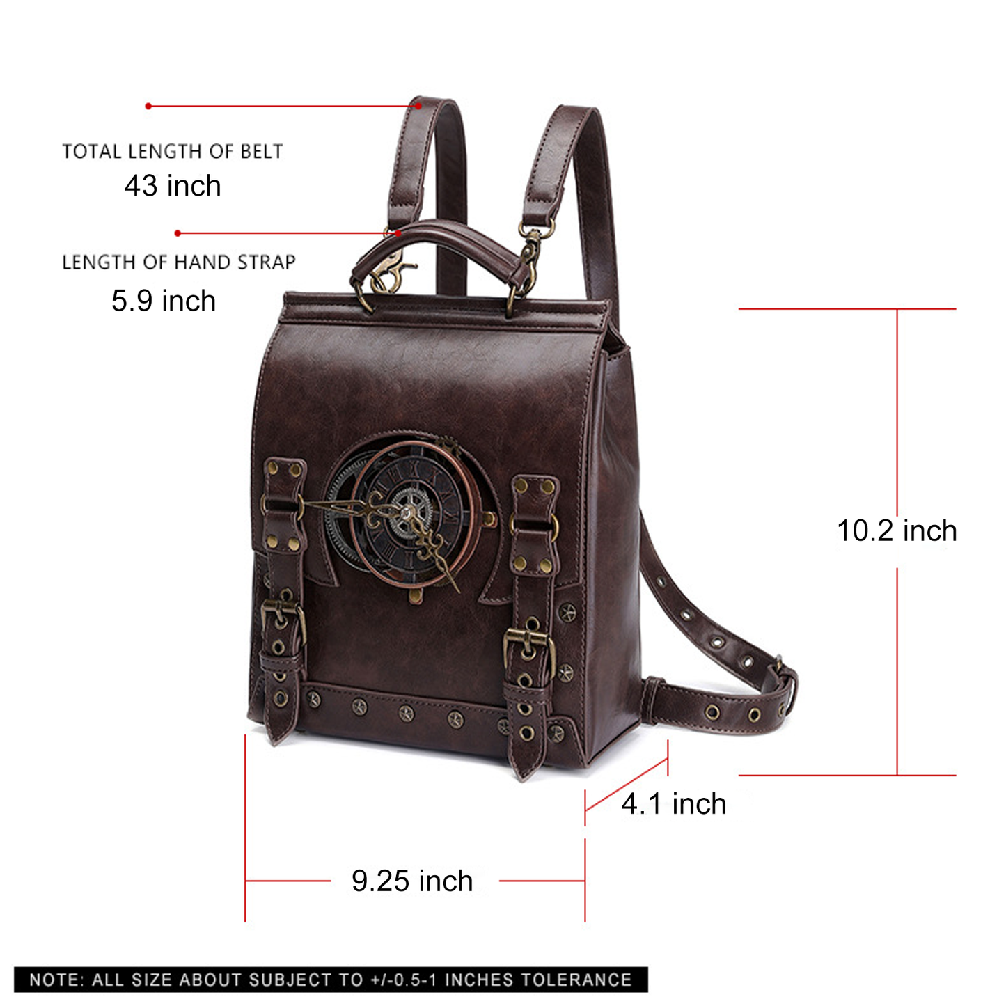 Steampunk Medieval Retro Backpack