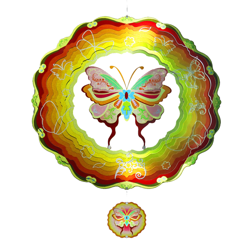 Butterfly Outdoor Wind Spinner