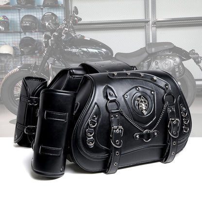 steampunk motorcycle saddlebags