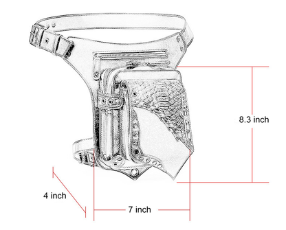 Steampunk Waist Bag