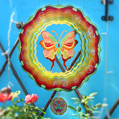 Butterfly Outdoor Wind Spinner