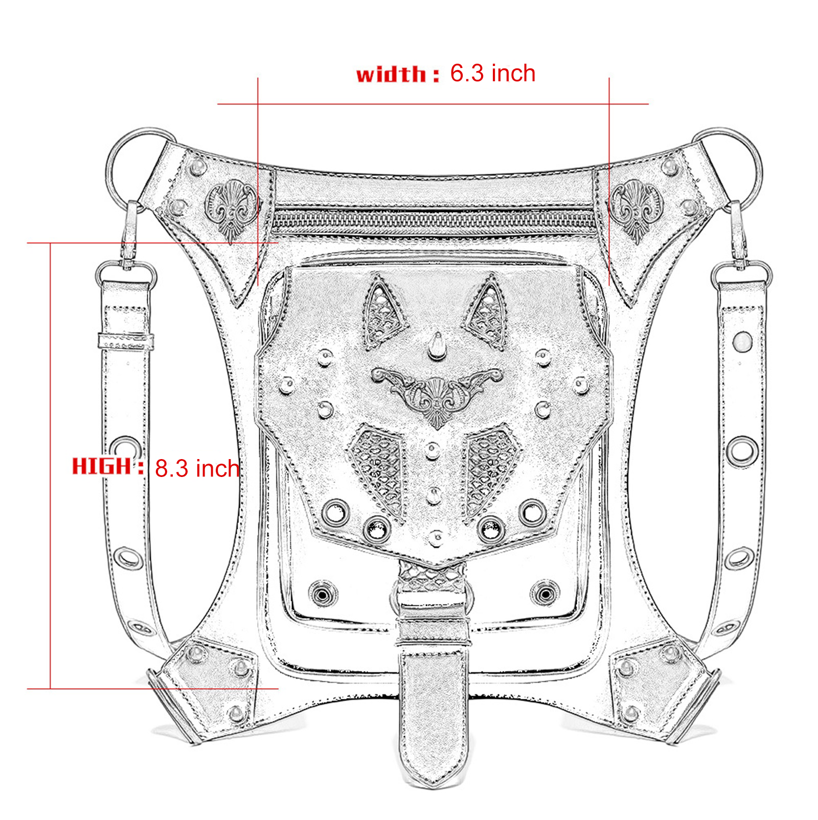 Steampunk Waist Bag