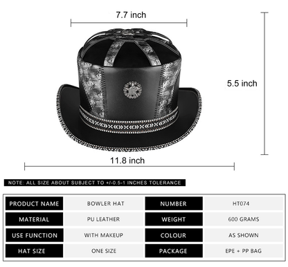 Steampunk Top Hats for Cosplay Halloween Parties