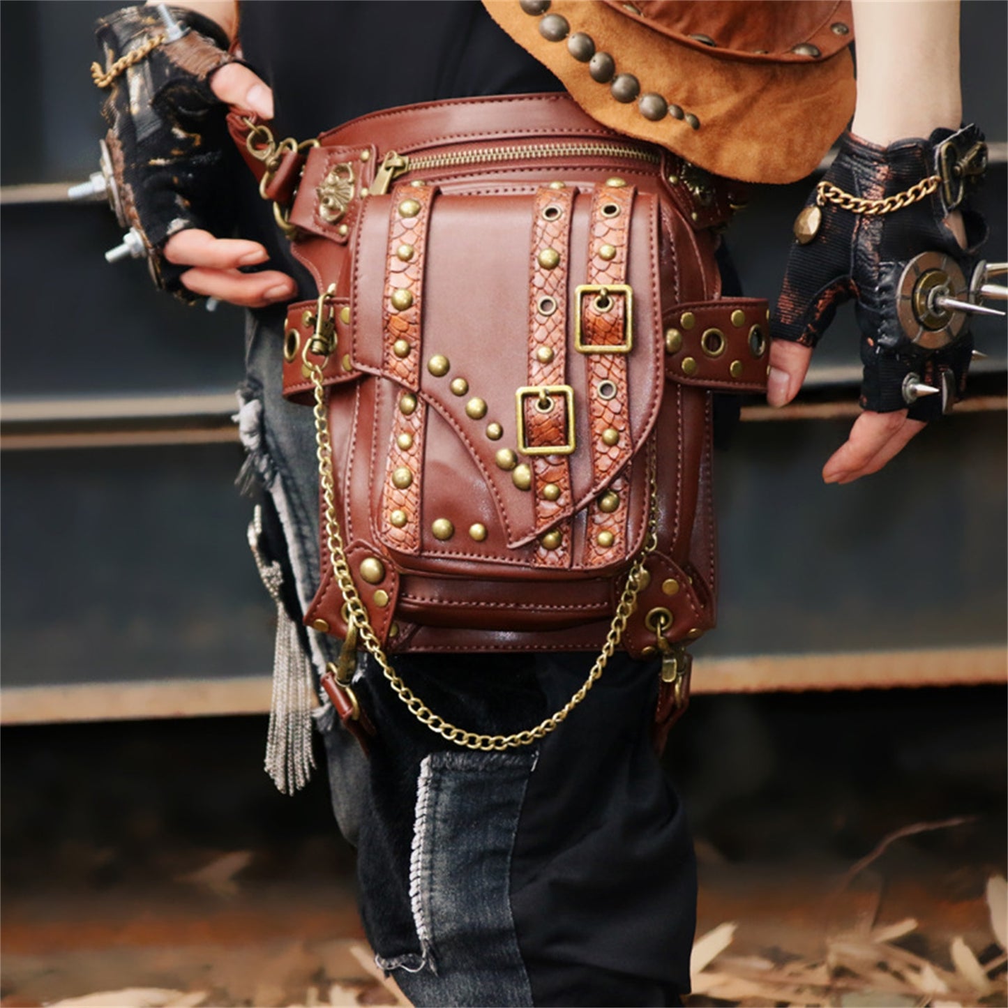 Leather Hip Pouch