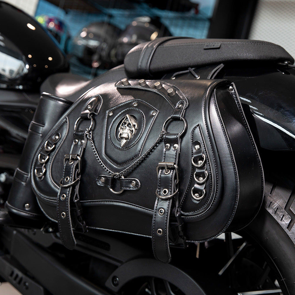steampunk motorcycle handlebar bag