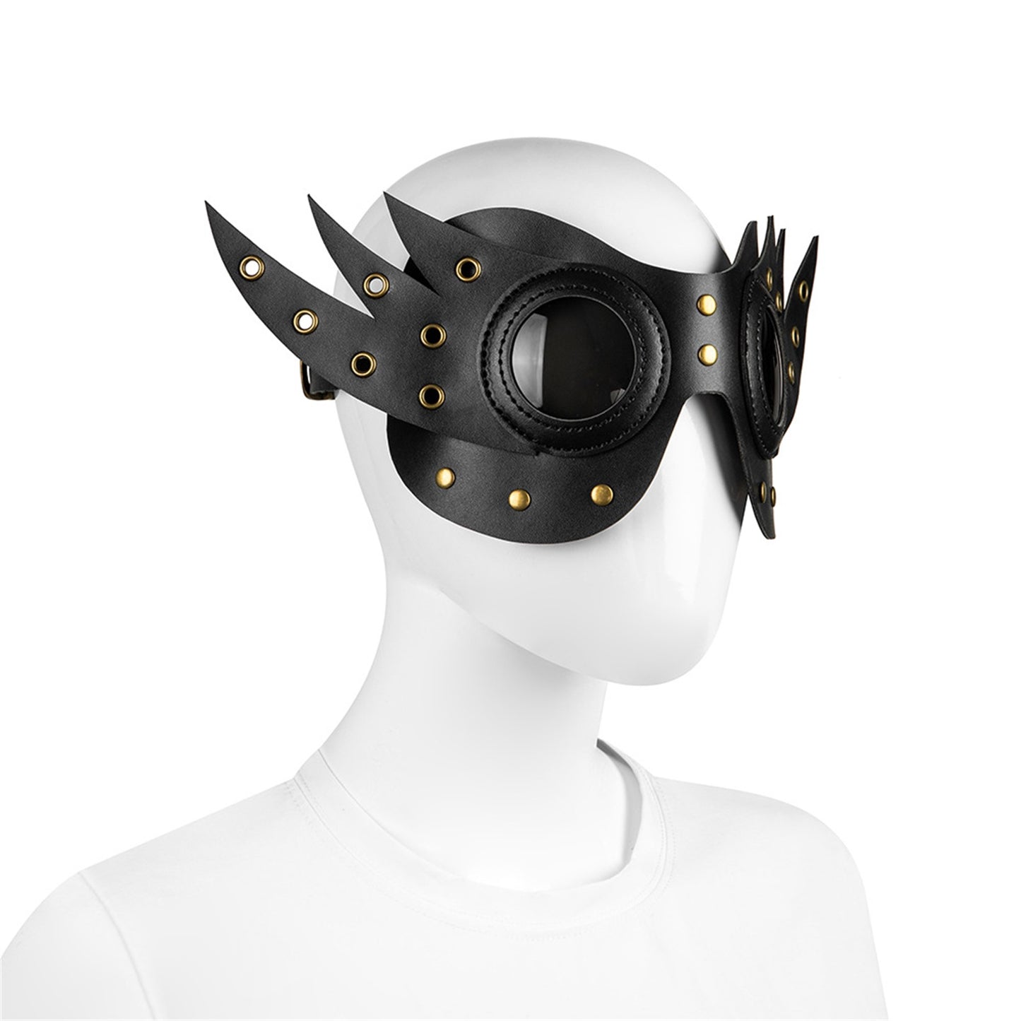 Steampunk Half Face Mask